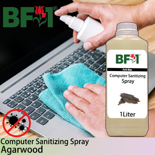 Anti-Bac Computer Sanitizing Spray Non Alcohol (ABCS) - Agarwood - 1L