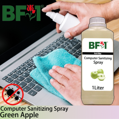 Anti-Bac Computer Sanitizing Spray Non Alcohol (ABCS) - Apple - Green Apple - 1L