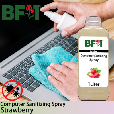 Anti-Bac Computer Sanitizing Spray Non Alcohol (ABCS) - Strawberry - 1L