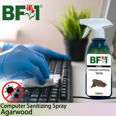 Anti-Bac Computer Sanitizing Spray Non Alcohol (ABCS) - Agarwood - 500ml