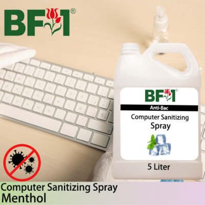 Anti-Bac Computer Sanitizing Spray Non Alcohol (ABCS) - Menthol - 5L