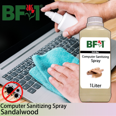 Anti-Bac Computer Sanitizing Spray Non Alcohol (ABCS) - Sandalwood - 1L