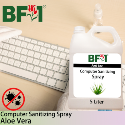 Anti-Bac Computer Sanitizing Spray Non Alcohol (ABCS) - Aloe Vera - 5L