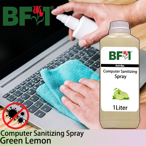 Anti-Bac Computer Sanitizing Spray Non Alcohol (ABCS) - Lemon - Green Lemon - 1L