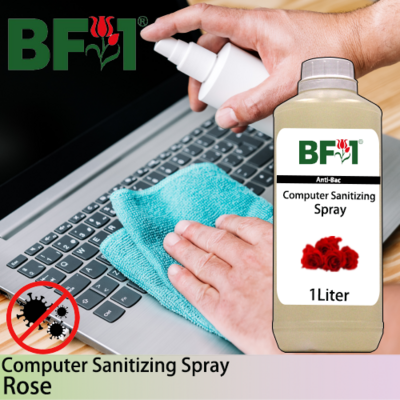 Anti-Bac Computer Sanitizing Spray Non Alcohol (ABCS) - Rose - 1L