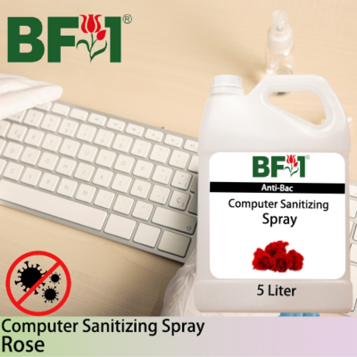 Anti-Bac Computer Sanitizing Spray Non Alcohol (ABCS) - Rose - 5L