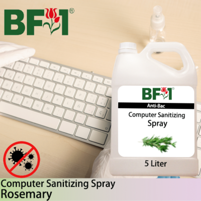 Anti-Bac Computer Sanitizing Spray Non Alcohol (ABCS) - Rosemary - 5L