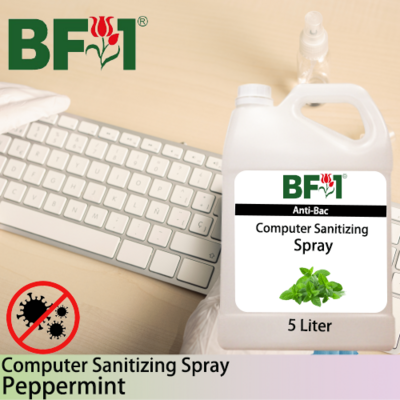 Anti-Bac Computer Sanitizing Spray Non Alcohol (ABCS) - mint - Peppermint - 5L