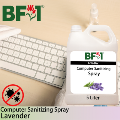 Anti-Bac Computer Sanitizing Spray Non Alcohol (ABCS) - Lavender - 5L