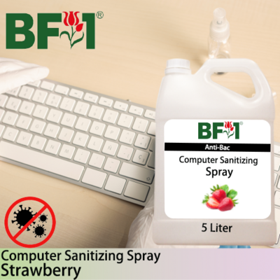 Anti-Bac Computer Sanitizing Spray Non Alcohol (ABCS) - Strawberry - 5L