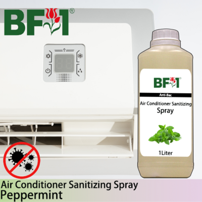 Anti-Bac Air Conditioner Sanitizing Spray Non Alcohol (ABACS) - mint - Peppermint - 1L