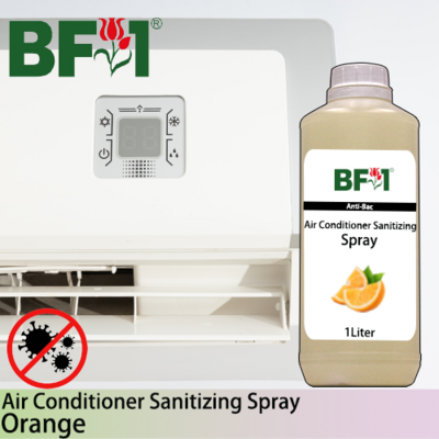 Anti-Bac Air Conditioner Sanitizing Spray Non Alcohol (ABACS) - Orange - 1L