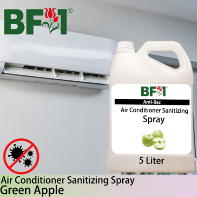 Anti-Bac Air Conditioner Sanitizing Spray Non Alcohol (ABACS) - Apple - Green Apple - 5L