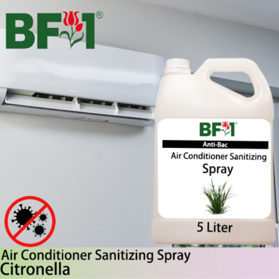 Anti-Bac Air Conditioner Sanitizing Spray Non Alcohol (ABACS) - Citronella - 5L