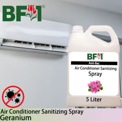 Anti-Bac Air Conditioner Sanitizing Spray Non Alcohol (ABACS) - Geranium - 5L