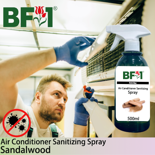 Anti-Bac Air Conditioner Sanitizing Spray Non Alcohol (ABACS) - Sandalwood - 500ml