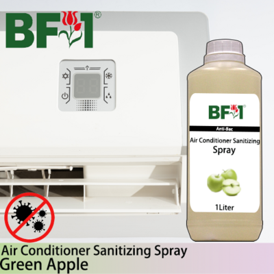 Anti-Bac Air Conditioner Sanitizing Spray Non Alcohol (ABACS) - Apple - Green Apple - 1L