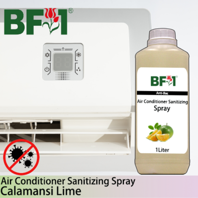 Anti-Bac Air Conditioner Sanitizing Spray Non Alcohol (ABACS) - lime - Calamansi Lime - 1L