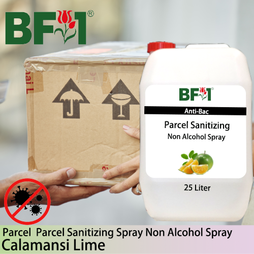 Anti-Bac Parcel Sanitizing Spray Non Alcohol (ABPS) - lime - Calamansi Lime - 25L