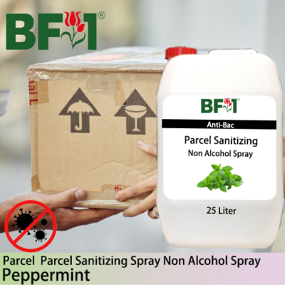 Anti-Bac Parcel Sanitizing Spray Non Alcohol (ABPS) - mint - Peppermint - 25L