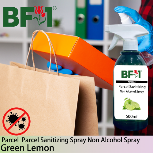Anti-Bac Parcel Sanitizing Spray Non Alcohol (ABPS) - Lemon - Green Lemon - 500ml