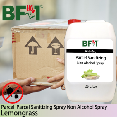 Anti-Bac Parcel Sanitizing Spray Non Alcohol (ABPS) - Lemongrass - 25L