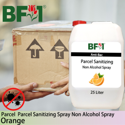 Anti-Bac Parcel Sanitizing Spray Non Alcohol (ABPS) - Orange - 25L