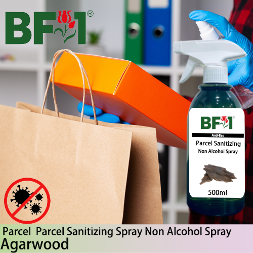 Anti-Bac Parcel Sanitizing Spray Non Alcohol (ABPS) - Agarwood - 500ml