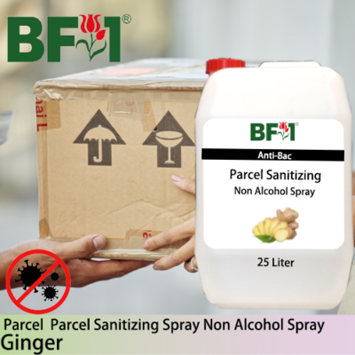 Anti-Bac Parcel Sanitizing Spray Non Alcohol (ABPS) - Ginger - 25L