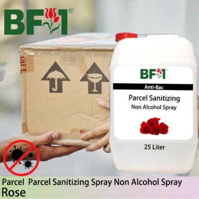 Anti-Bac Parcel Sanitizing Spray Non Alcohol (ABPS) - Rose - 25L