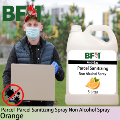 Anti-Bac Parcel Sanitizing Spray Non Alcohol (ABPS) - Orange - 5L
