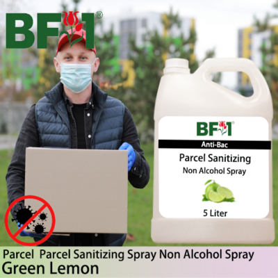 Anti-Bac Parcel Sanitizing Spray Non Alcohol (ABPS) - Lemon - Green Lemon - 5L