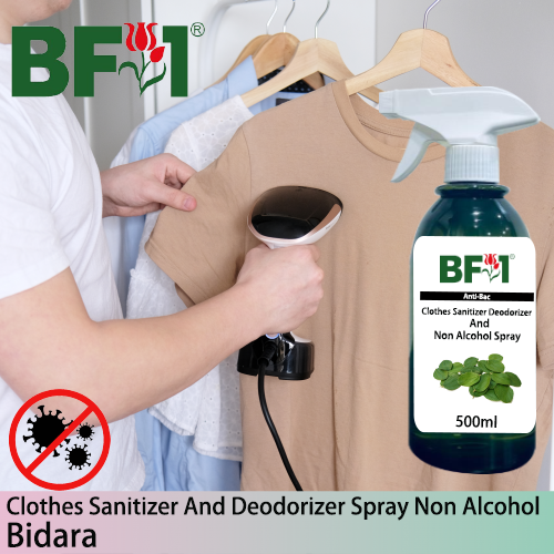 Anti-Bac Clothes Sanitizer and Deodorizer Spray (ABCSD) - Non Alcohol with Bidara - 500ml