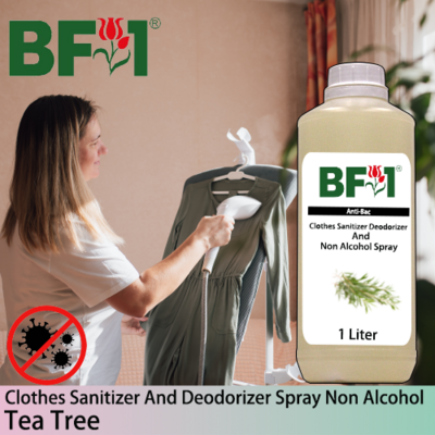 Anti-Bac Clothes Sanitizer and Deodorizer Spray (ABCSD) - Non Alcohol with Tea Tree - 1L