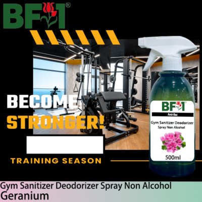 (ABGSD) Geranium Anti-Bac Gym Sanitizer Deodorizer Spray - Non Alcohol - 500ml