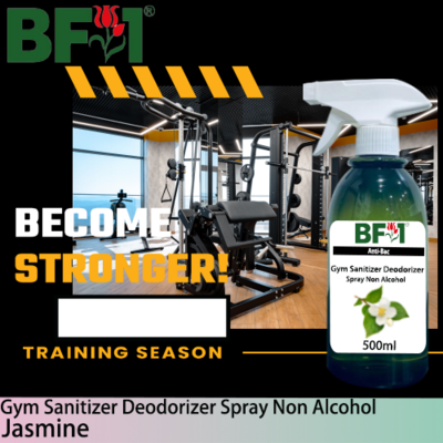 (ABGSD) Jasmine Anti-Bac Gym Sanitizer Deodorizer Spray - Non Alcohol - 500ml