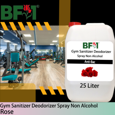 (ABGSD) Rose Anti-Bac Gym Sanitizer Deodorizer Spray - Non Alcohol - 25L