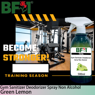 (ABGSD) Lemon - Green Lemon Anti-Bac Gym Sanitizer Deodorizer Spray - Non Alcohol - 500ml