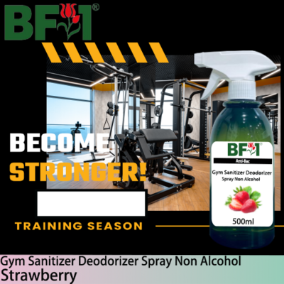 (ABGSD) Strawberry Anti-Bac Gym Sanitizer Deodorizer Spray - Non Alcohol - 500ml