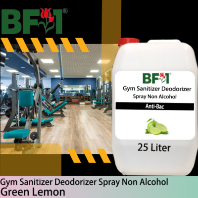 (ABGSD) Lemon - Green Lemon Anti-Bac Gym Sanitizer Deodorizer Spray - Non Alcohol - 25L