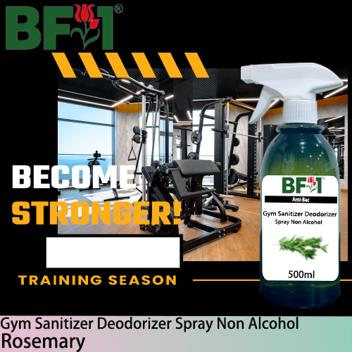 (ABGSD) Rosemary Anti-Bac Gym Sanitizer Deodorizer Spray - Non Alcohol - 500ml