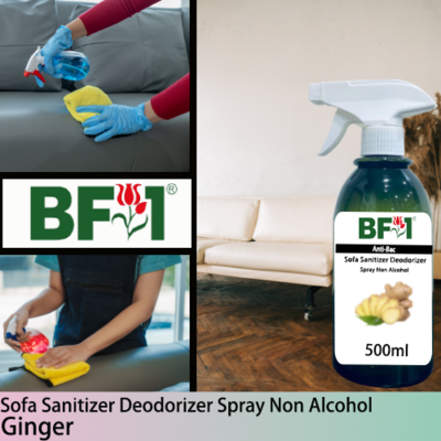 (ABSSD1) Ginger Anti-Bac Sofa Sanitizer Deodorizer Spray - Non Alcohol - 500ml