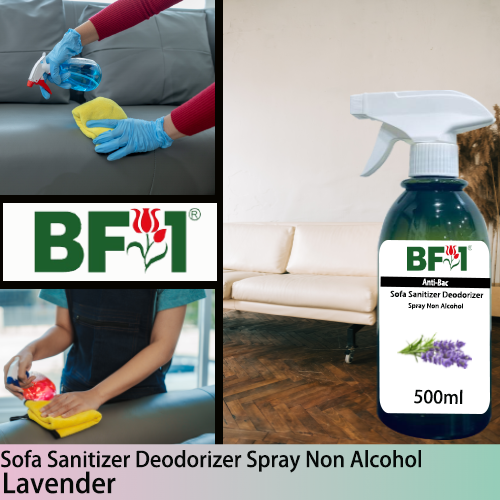 (ABSSD1) Lavender Anti-Bac Sofa Sanitizer Deodorizer Spray - Non Alcohol - 500ml