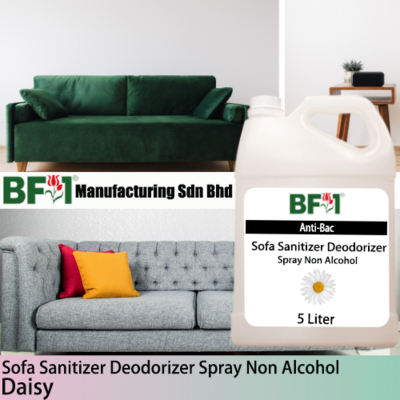 (ABSSD1) Daisy Anti-Bac Sofa Sanitizer Deodorizer Spray - Non Alcohol - 5L