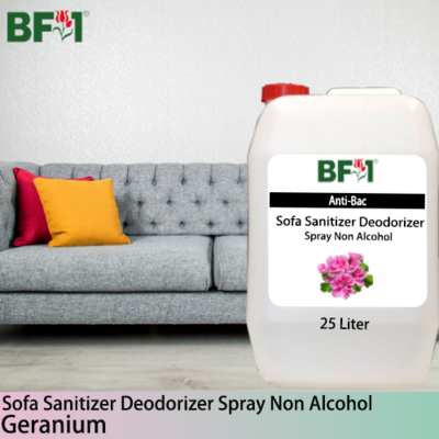 (ABSSD1) Geranium Anti-Bac Sofa Sanitizer Deodorizer Spray - Non Alcohol - 25L