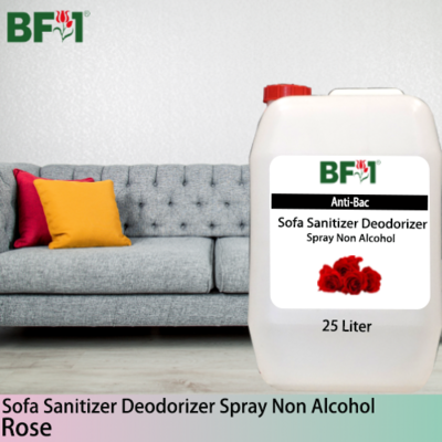 (ABSSD1) Rose Anti-Bac Sofa Sanitizer Deodorizer Spray - Non Alcohol - 25L