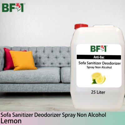 (ABSSD1) Lemon Anti-Bac Sofa Sanitizer Deodorizer Spray - Non Alcohol - 25L