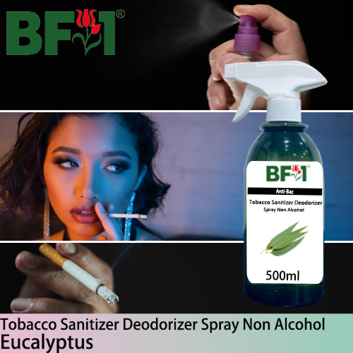 (ABTSD1) Eucalyptus Anti-Bac Tobacco Sanitizer Deodorizer Spray - Non Alcohol - 500ml