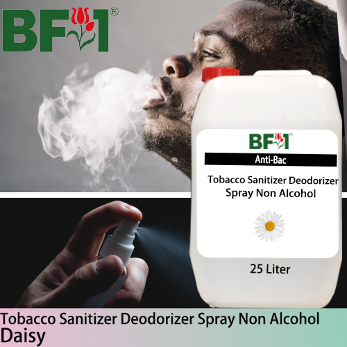 (ABTSD1) Daisy Anti-Bac Tobacco Sanitizer Deodorizer Spray - Non Alcohol - 25L