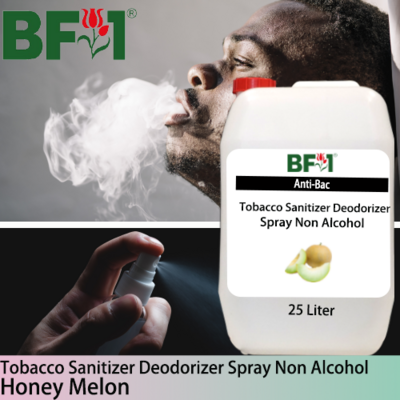 (ABTSD1) Honey Melon Anti-Bac Tobacco Sanitizer Deodorizer Spray - Non Alcohol - 25L
